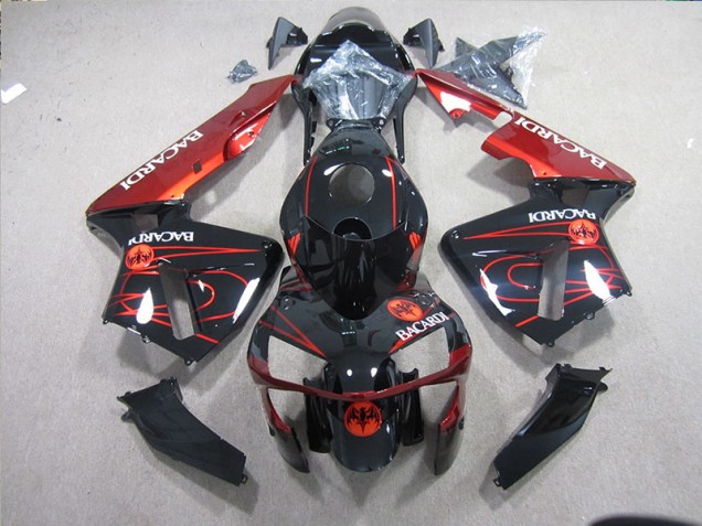 Carenado Moto Kawasaki ZX10R 03-05 - Negro Rojo Racardi Carenado Moto Kawasaki ZX10R 03-05 - Negro Rojo Racardi