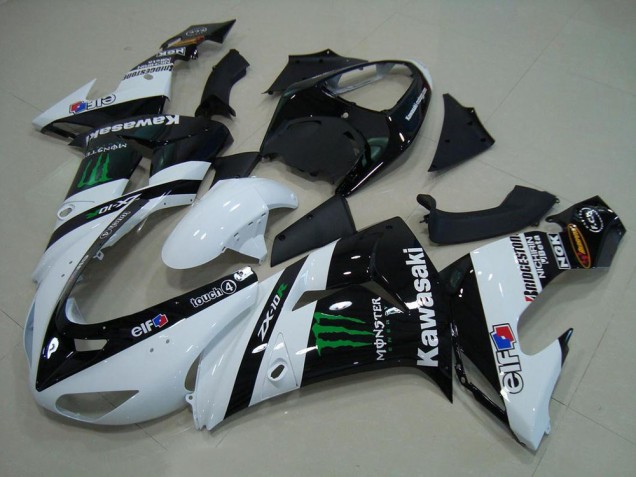 Carenado Moto Kawasaki ZX10R 06-07 - Blanco Monster Carenado Moto Kawasaki ZX10R 06-07 - Blanco Monster