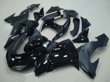 Carenado Moto Kawasaki ZX10R 06-07 - Brillante Negro Negro Mate
