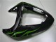 Carenado Moto Kawasaki ZX10R 06-07 - Negro Verde Llama Carenado Moto Kawasaki ZX10R 06-07 - Negro Verde Llama