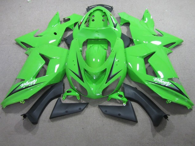 Carenado Moto Kawasaki ZX10R 06-07 - Verde Blanco Ninja Carenado Moto Kawasaki ZX10R 06-07 - Verde Blanco Ninja
