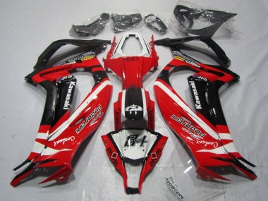 Carenado Moto Kawasaki ZX10R 11-15 - Negro Rojo 84