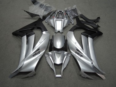 Carenado Moto Kawasaki ZX10R 11-15 - Plata Negro Ninja