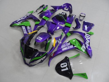Carenado Moto Kawasaki ZX10R 11-15 - Púrpura Eva