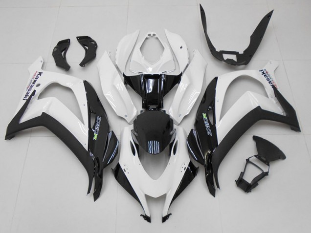 Carenado Moto Kawasaki ZX10R 16-19 - Blanco Negro Carenado Moto Kawasaki ZX10R 16-19 - Blanco Negro