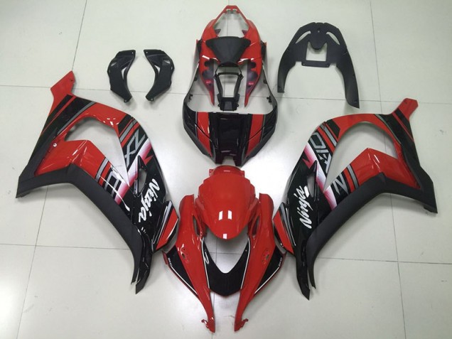 Carenado Moto Kawasaki ZX10R 16-19 - Negro Rojo Ninja Carenado Moto Kawasaki ZX10R 16-19 - Negro Rojo Ninja