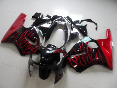 Carenado Moto Kawasaki ZX12R 00-01 - Rojo Llama