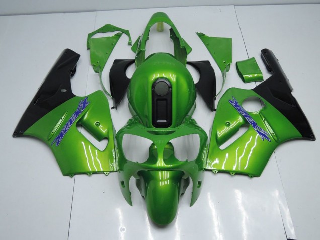 Carenado Moto Kawasaki ZX12R 00-01 - Verde & Negro