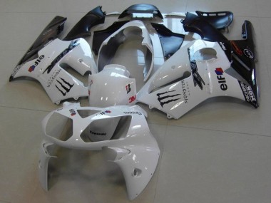 Carenado Moto Kawasaki ZX12R 02-06 - Blanco Monster