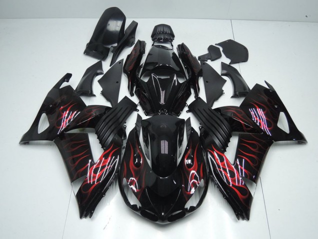 Carenado Moto Kawasaki ZX14R ZZR 1400 06-11 - Rojo Llama Carenado Moto Kawasaki ZX14R ZZR 1400 06-11 - Rojo Llama