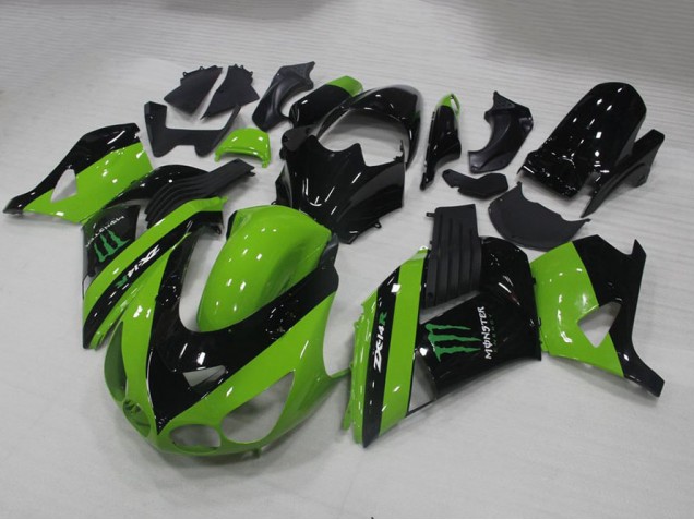 Carenado Moto Kawasaki ZX14R ZZR 1400 06-11 - Verde Monster Carenado Moto Kawasaki ZX14R ZZR 1400 06-11 - Verde Monster