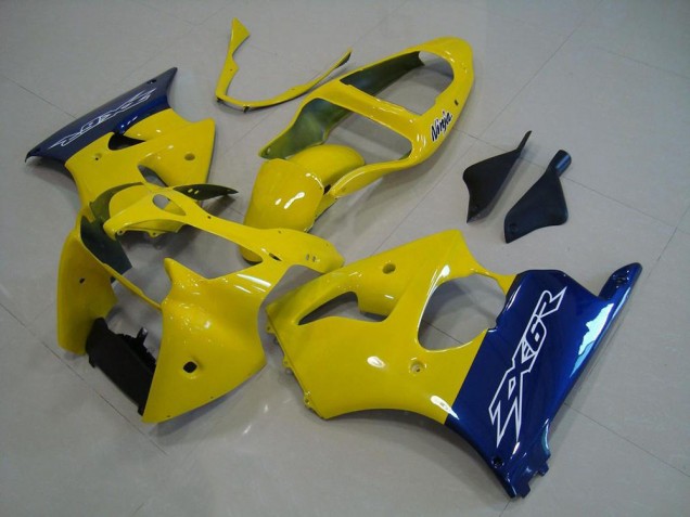 Carenado Moto Kawasaki ZX6R 00-02 - Amarillo Azul Carenado Moto Kawasaki ZX6R 00-02 - Amarillo Azul