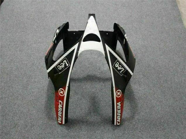 Carenado Moto Kawasaki ZX6R 00-02 - Negro Blanco Eurobet