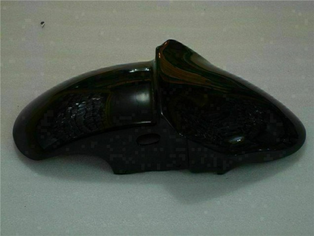 Carenado Moto Kawasaki ZX6R 00-02 - Negro con Azul Llama Carenado Moto Kawasaki ZX6R 00-02 - Negro con Azul Llama