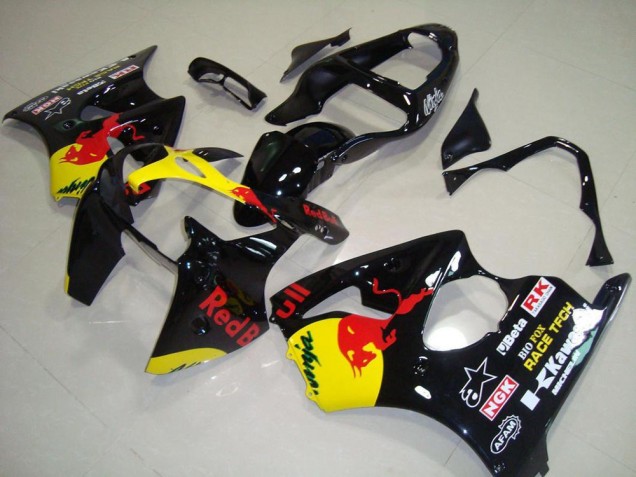 Carenado Moto Kawasaki ZX6R 00-02 - Red Bull Carenado Moto Kawasaki ZX6R 00-02 - Red Bull