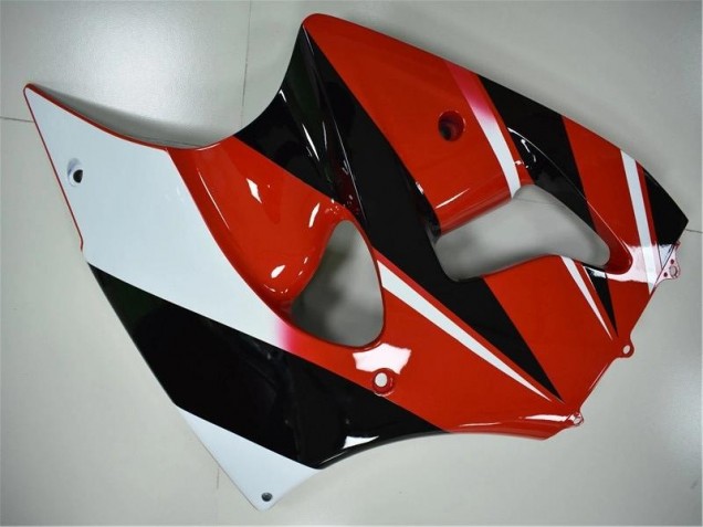 Carenado Moto Kawasaki ZX6R 00-02 - Rojo Negro Blanco