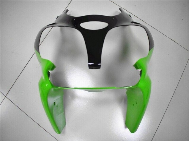 Carenado Moto Kawasaki ZX6R 00-02 - Verde Blanco Negro Carenado Moto Kawasaki ZX6R 00-02 - Verde Blanco Negro