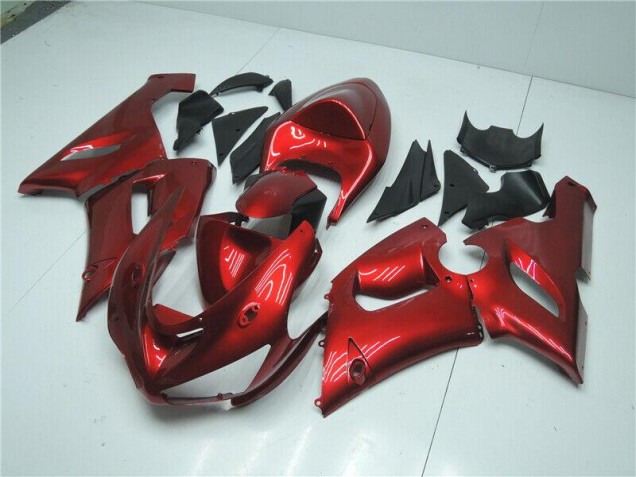 Carenado Moto Kawasaki ZX6R 05-06 - Caramelo Rojo Carenado Moto Kawasaki ZX6R 05-06 - Caramelo Rojo