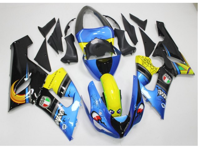 Carenado Moto Kawasaki ZX6R 05-06 - Tiburón Carenado Moto Kawasaki ZX6R 05-06 - Tiburón