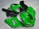 Carenado Moto Kawasaki ZX6R 05-06 - Verde Negro Mate