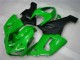 Carenado Moto Kawasaki ZX6R 05-06 - Verde Negro Mate