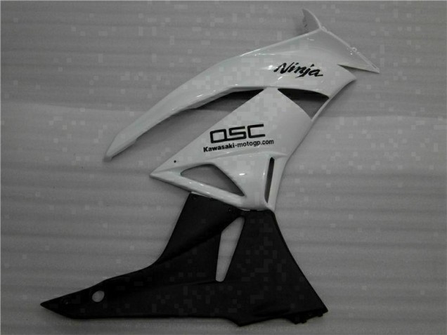 Carenado Moto Kawasaki ZX6R 09-12 - Blanco Negro Ninja Carenado Moto Kawasaki ZX6R 09-12 - Blanco Negro Ninja