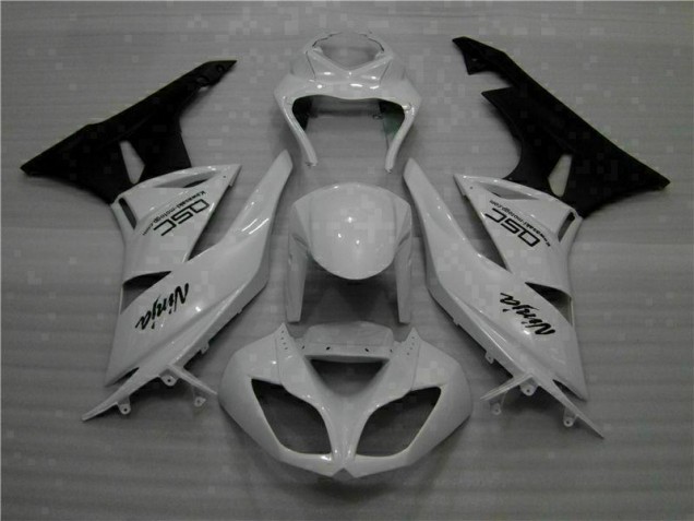 Carenado Moto Kawasaki ZX6R 09-12 - Blanco Negro Ninja Carenado Moto Kawasaki ZX6R 09-12 - Blanco Negro Ninja
