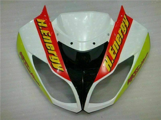 Carenado Moto Kawasaki ZX6R 09-12 - Blanco Rojo H. Energy Carenado Moto Kawasaki ZX6R 09-12 - Blanco Rojo H. Energy