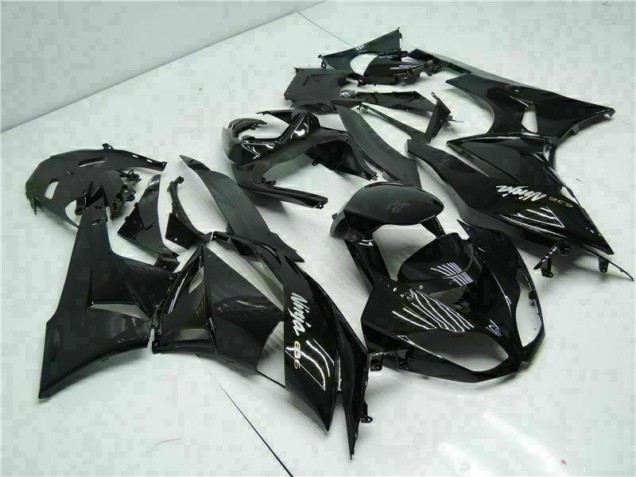 Carenado Moto Kawasaki ZX6R 09-12 - Negro Blanco Ninja 636 Carenado Moto Kawasaki ZX6R 09-12 - Negro Blanco Ninja 636