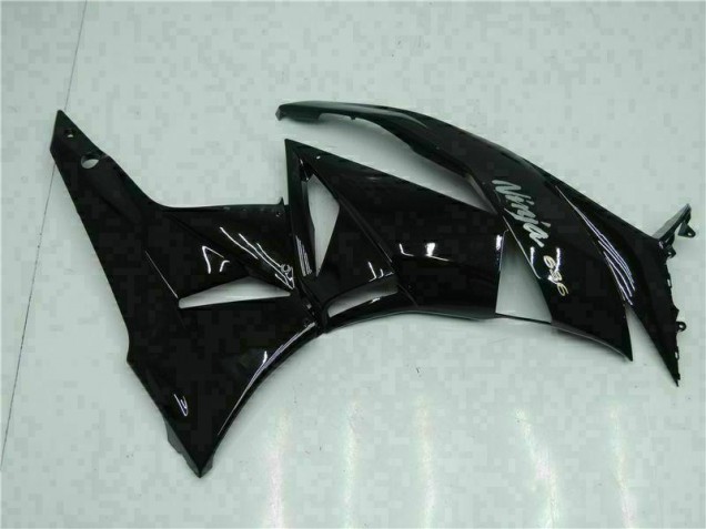 Carenado Moto Kawasaki ZX6R 09-12 - Negro Blanco Ninja 636 Carenado Moto Kawasaki ZX6R 09-12 - Negro Blanco Ninja 636