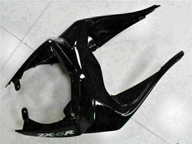 Carenado Moto Kawasaki ZX6R 09-12 - Negro Blanco Ninja