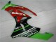 Carenado Moto Kawasaki ZX6R 09-12 - Negro Rojo Verde Motocard Carenado Moto Kawasaki ZX6R 09-12 - Negro Rojo Verde Motocard