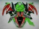 Carenado Moto Kawasaki ZX6R 09-12 - Negro Rojo Verde Motocard Carenado Moto Kawasaki ZX6R 09-12 - Negro Rojo Verde Motocard