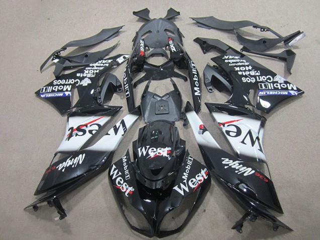 Carenado Moto Kawasaki ZX6R 09-12 - Negro West Carenado Moto Kawasaki ZX6R 09-12 - Negro West