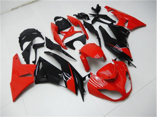 Carenado Moto Kawasaki ZX6R 09-12 - Rojo Negro Carenado Moto Kawasaki ZX6R 09-12 - Rojo Negro