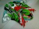 Carenado Moto Kawasaki ZX6R 09-12 - Rojo Verde Motocard Carenado Moto Kawasaki ZX6R 09-12 - Rojo Verde Motocard