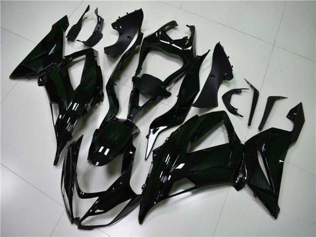 Carenado Moto Kawasaki ZX6R 13-18 - Brillante Negro Carenado Moto Kawasaki ZX6R 13-18 - Brillante Negro