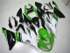 Carenado Moto Kawasaki ZX6R 13-18 - Verde Blanco Negro Carenado Moto Kawasaki ZX6R 13-18 - Verde Blanco Negro