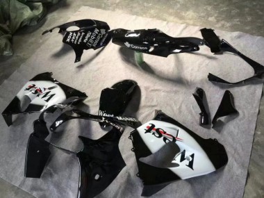 Carenado Moto Kawasaki ZX9R 00-01 - Brillante Negro Blanco