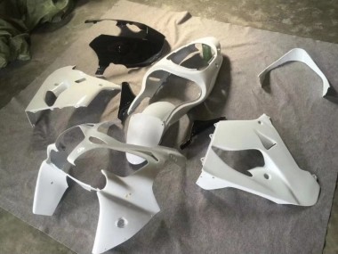 Carenado Moto Kawasaki ZX9R 00-01 - Pure Blanco Brillante Negro