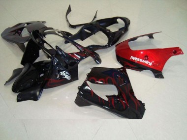 Carenado Moto Kawasaki ZX9R 00-01 - Rojo Llama