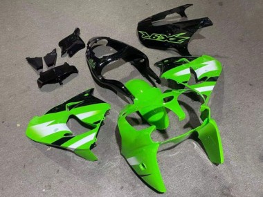 Carenado Moto Kawasaki ZX9R 00-01 - Verde Brillante Negro