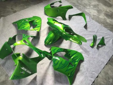 Carenado Moto Kawasaki ZX9R 00-01 - Verde Verde Llama