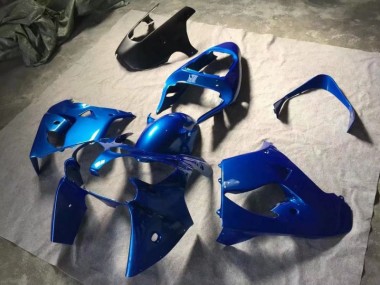 Carenado Moto Kawasaki ZX9R 02-03 - Azul Negro Mate