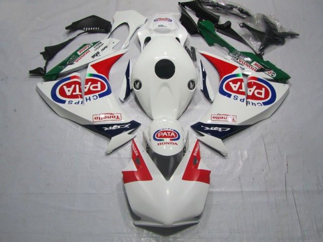 Carenado Moto & Plástico Honda CBR 1000 RR 12-16 - Rojo Blanco PATA Carenado Moto & Plástico Honda CBR 1000 RR 12-16 - Rojo Blanco PATA