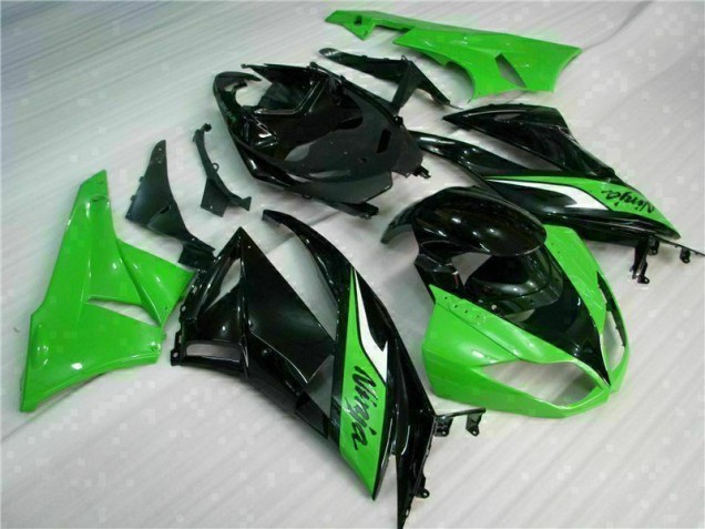 Carenado Moto & Plástico Kawasaki ZX6R 09-12 - Negro Verde Carenado Moto & Plástico Kawasaki ZX6R 09-12 - Negro Verde