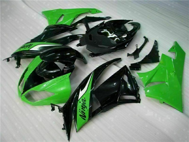 Carenado Moto & Plástico Kawasaki ZX6R 09-12 - Negro Verde Carenado Moto & Plástico Kawasaki ZX6R 09-12 - Negro Verde