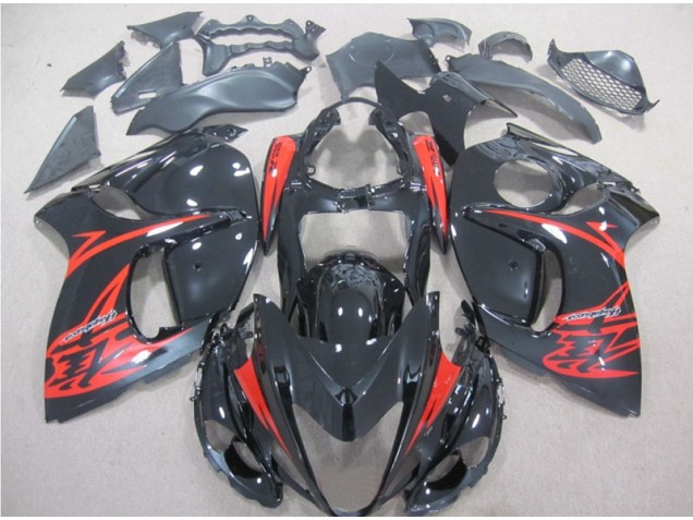 Carenado Moto & Plástico Suzuki GSXR 1300 Hayabusa 08-19 - Negro Rojo Carenado Moto & Plástico Suzuki GSXR 1300 Hayabusa 08-19 - Negro Rojo