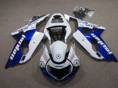 Carenado Moto Suzuki GSXR 1000 K1 00-02 - Azul Blanco Jordan Motul