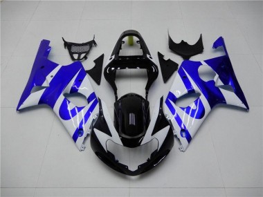 Carenado Moto Suzuki GSXR 1000 K1 00-02 - Azul Blanco